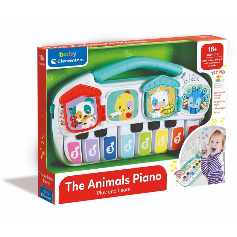 Piano Parlanchin De Clementoni-3