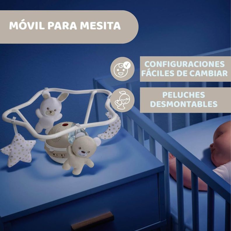 Móvil Evolutivo 3 en 1 de Chicco Todo Tipo de Cunas-4