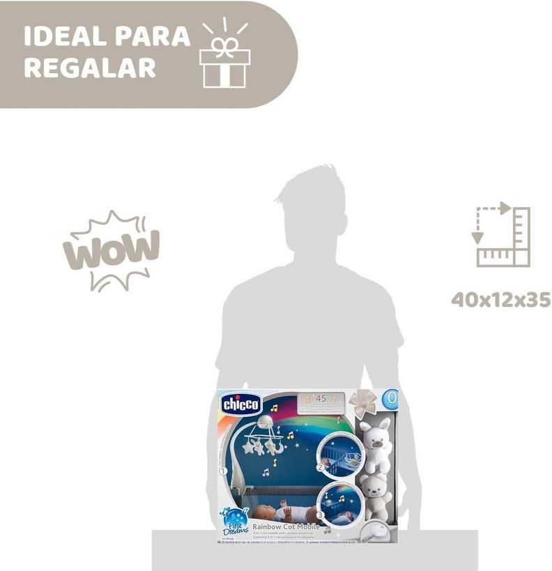 Móvil Evolutivo 3 en 1 de Chicco Todo Tipo de Cunas-7