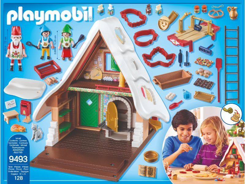 Playmobil Panadería Navideña Con Cortadores De Galletas 9493