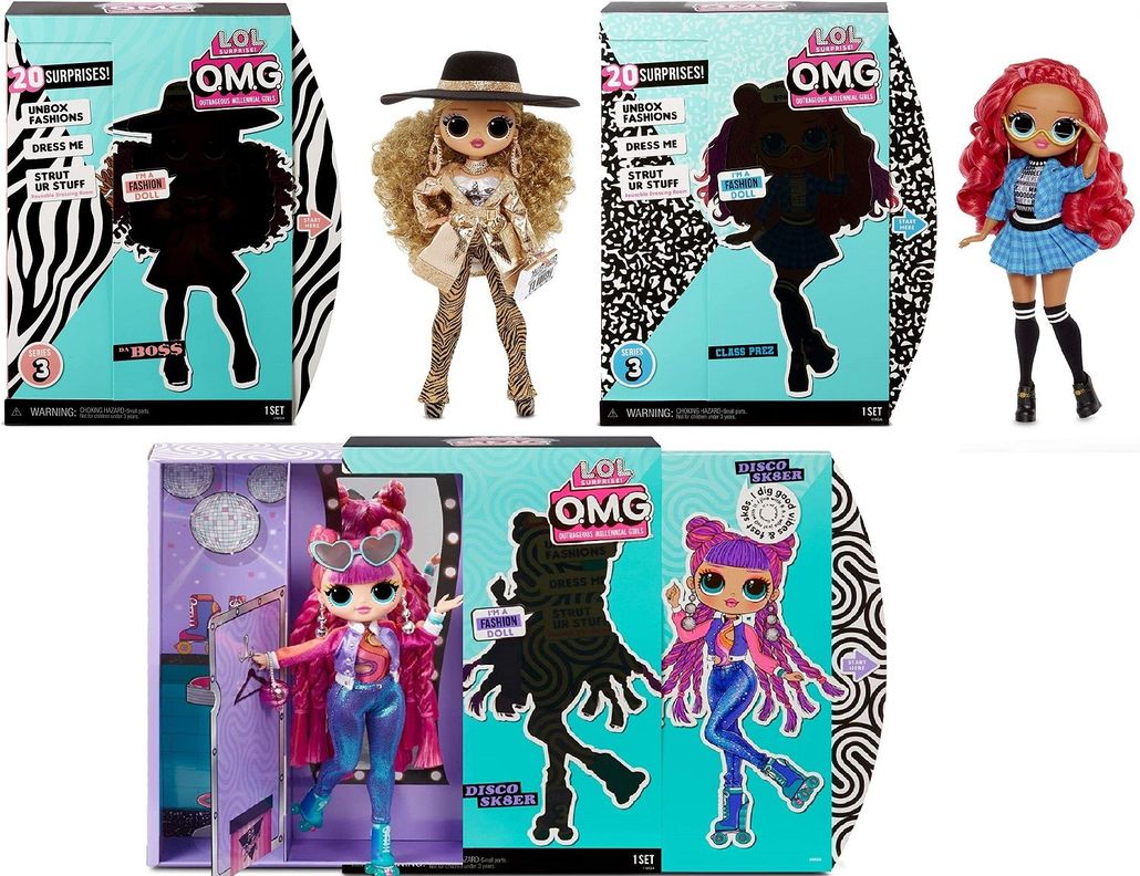 Pack Oferta Lol Muneca Omg 20 Sorpresas X 3 LOL | Paris.cl