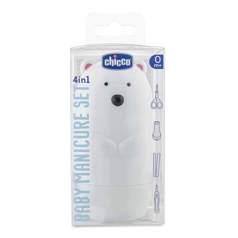 Set de Manicure con Forma de Oso Polar Chicco-6