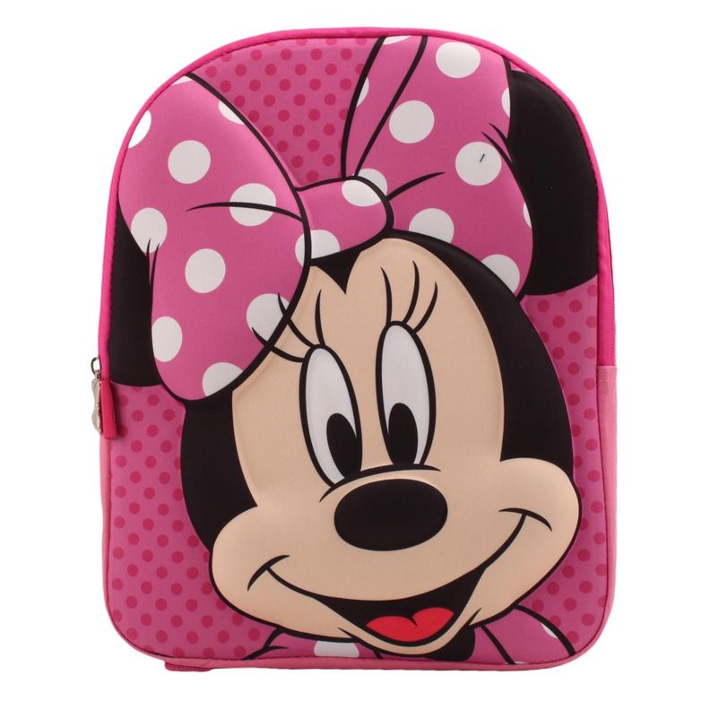Mochila Infantil 3D Face Minnie-0