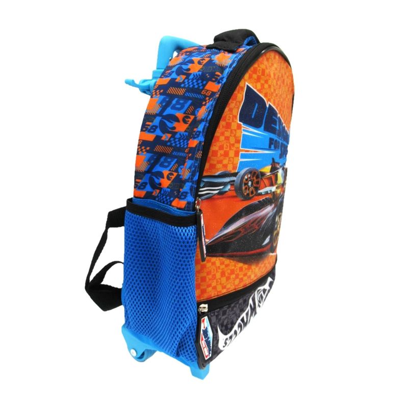 Mochila con Ruedas Hot Wheels 14"-1