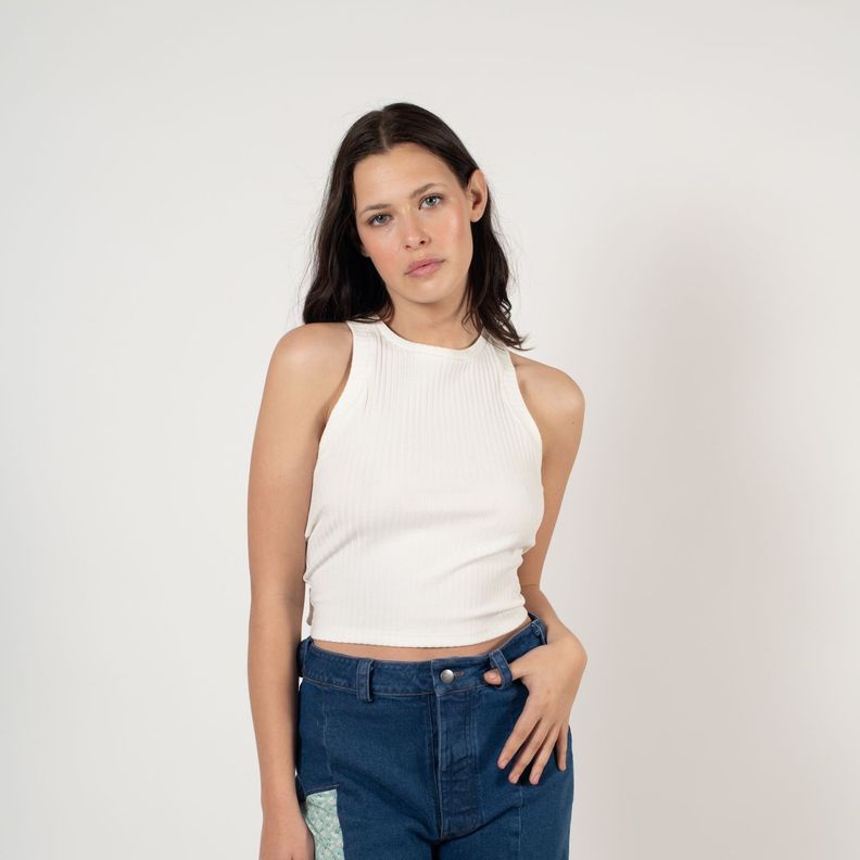 Polera Lazo Cruda -0