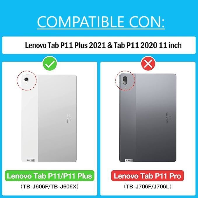 Lamina De Vidrio Compatible Con Lenovo P11 Plus P11 2020-2021-1