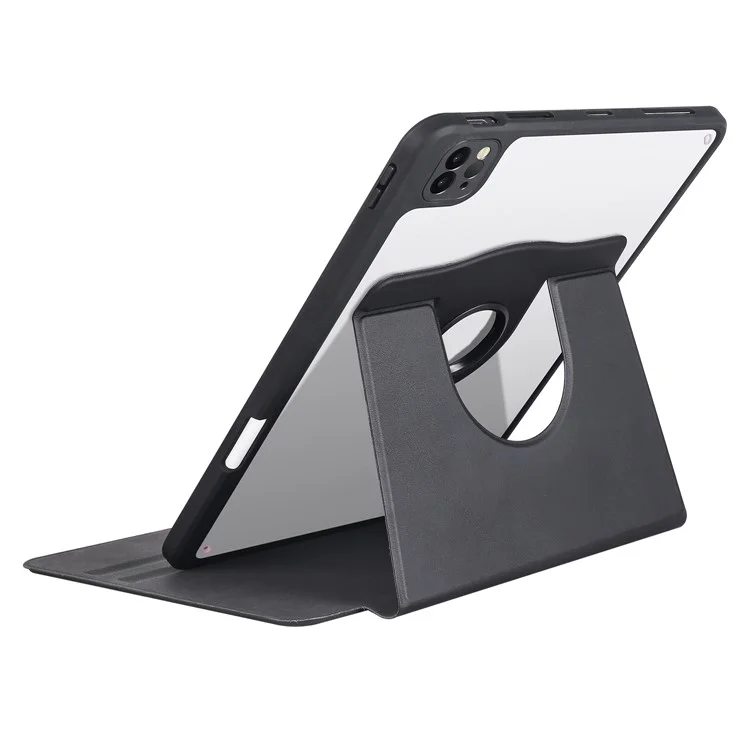Carcasa Para iPad Air 13 2024 / Pro 12.9"  Con Soporte Giratorio 360°-0