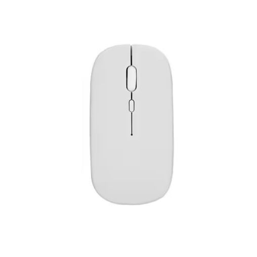 Mouse inalámbrico con Bluetooth para iPad Macbook Windows Android / Blanco-0