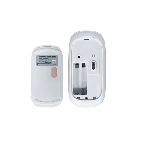 Mouse inalámbrico con Bluetooth para iPad Macbook Windows Android / Blanco-1
