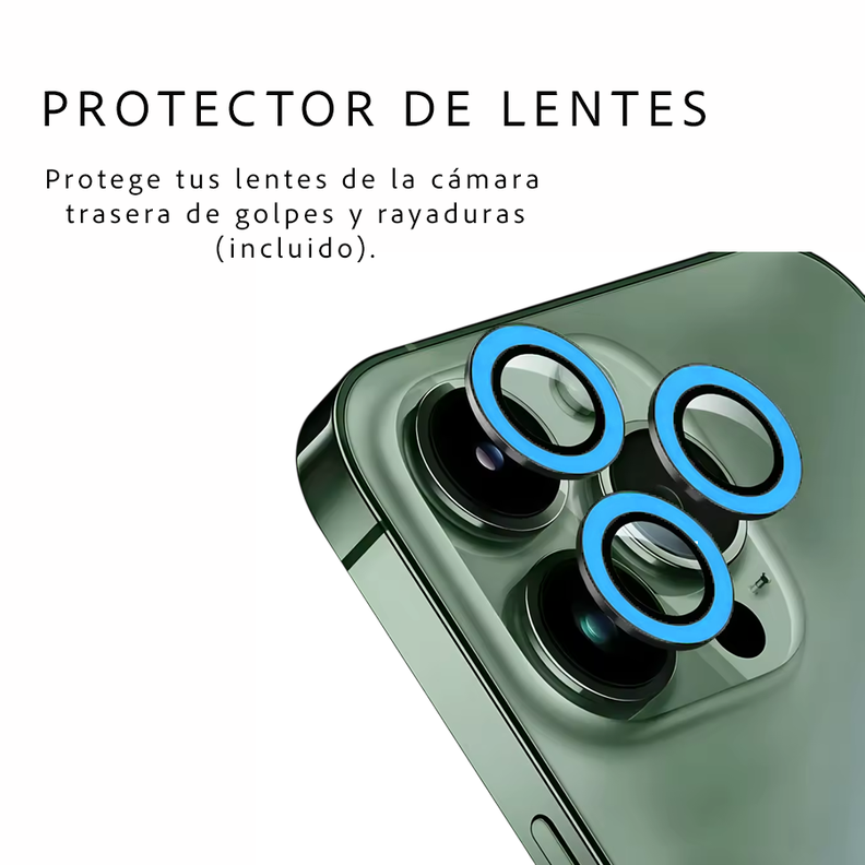 Carcasa Neon Con Lentes Para iPhone 11-1