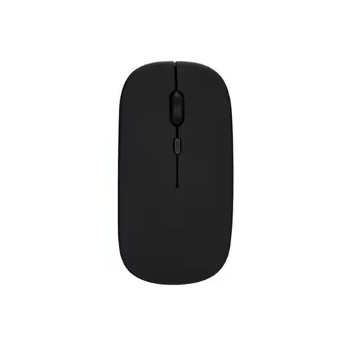 Mouse inalámbrico con Bluetooth para iPad Macbook Windows Android / Negro-0