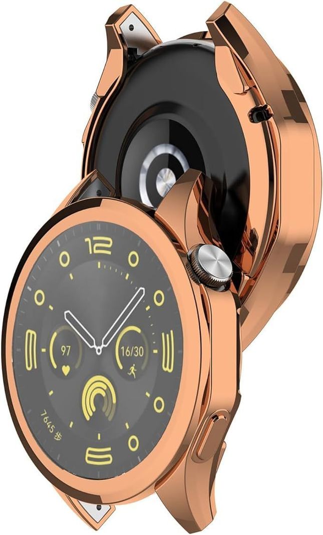 Protector Carcasa Para Huawei Watch GT4 46mm Rosado Brillante