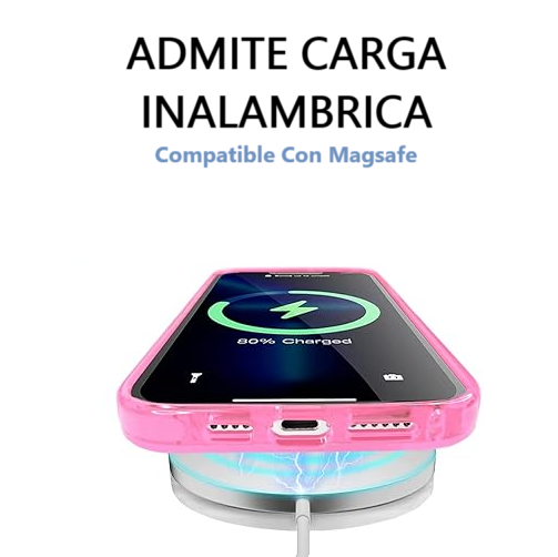 Carcasa Neon Con Lentes Para iPhone 16-2