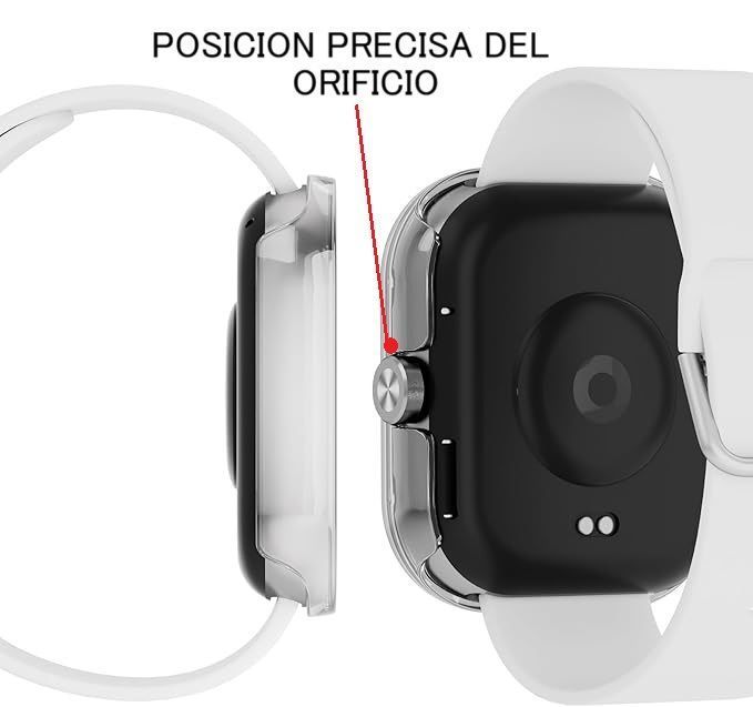 Protector Carcasa Con Vidrio Para Xiaomi Redmi Watch 4-2