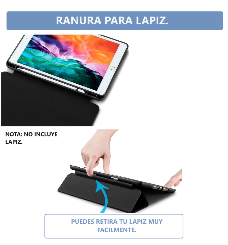 Carcasa Smart Cover Para iPad Air 11" 2024-4