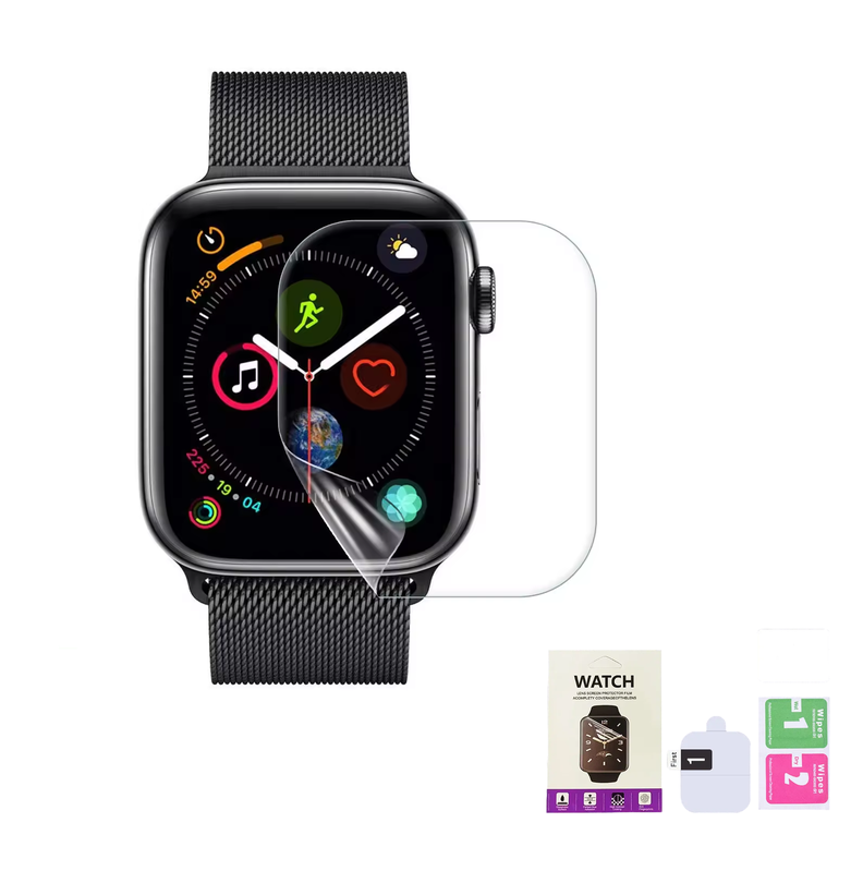 Pack 2 laminas De Hidrogel Para Apple Watch 38mm-0
