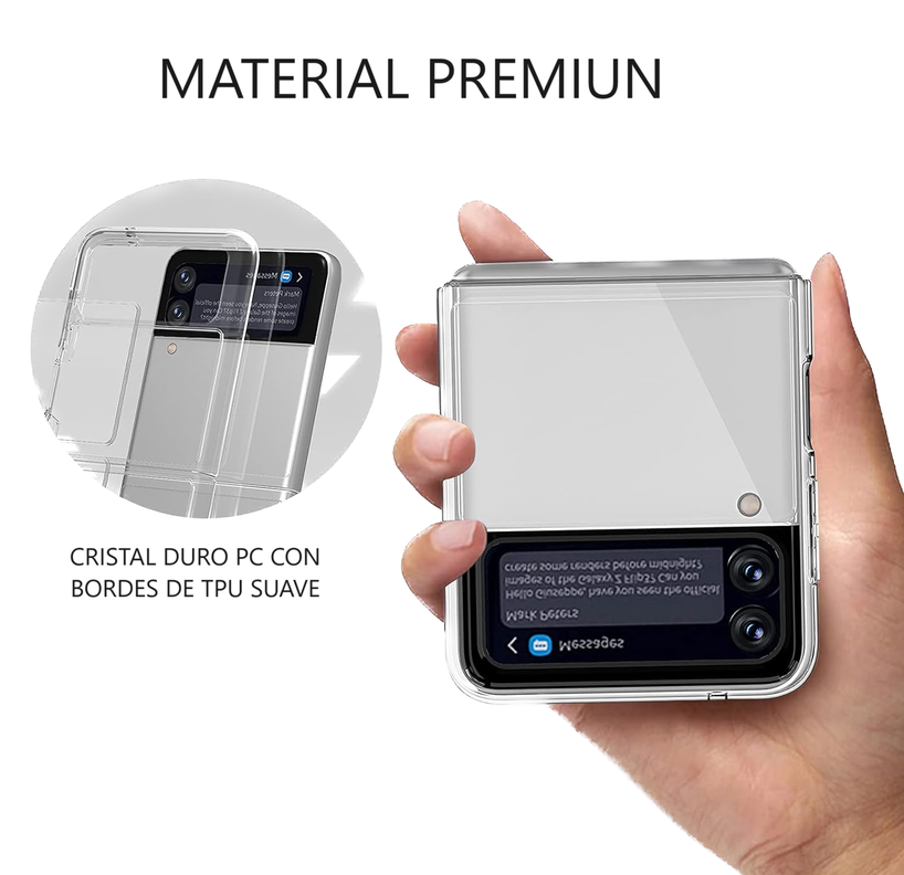 Carcasa Funda Antigolpe Compatible Con Samsung Z Flip 3-1