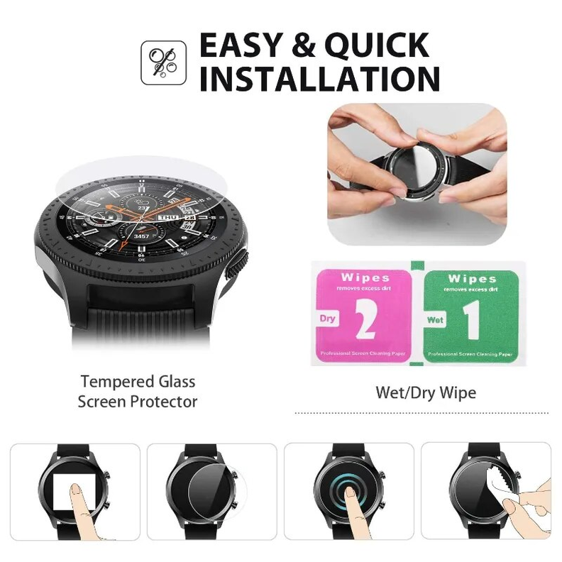 Lamina De Vidrio Para Samsung Watch 5 Pro 45mm-1