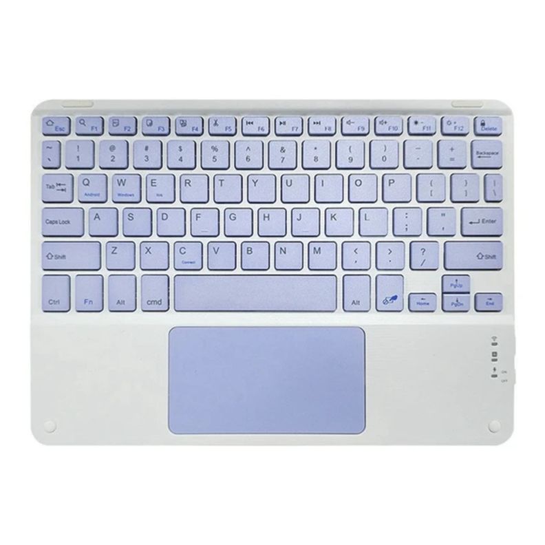 Carcasa Funda con Teclado Touchpad Para iPad 10.2" ( 7-8-9na Generación)-2