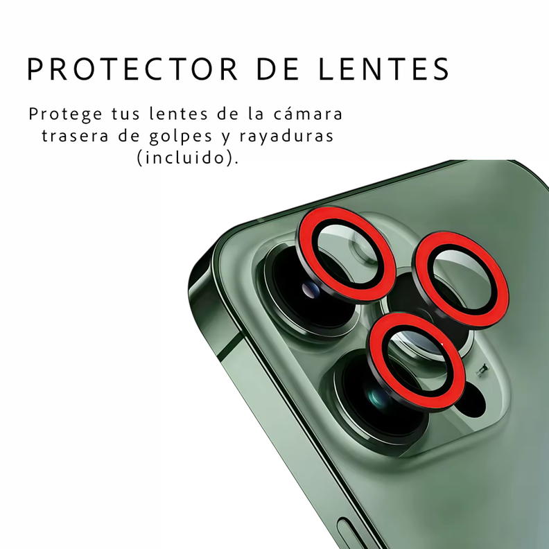 Carcasa Neon Con Lentes Para iPhone 13-1