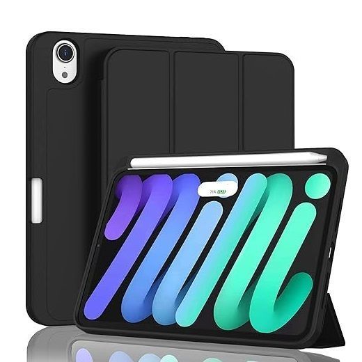 Carcasa Smart cover para Ipad Mini 7 con ranura Lápiz-0
