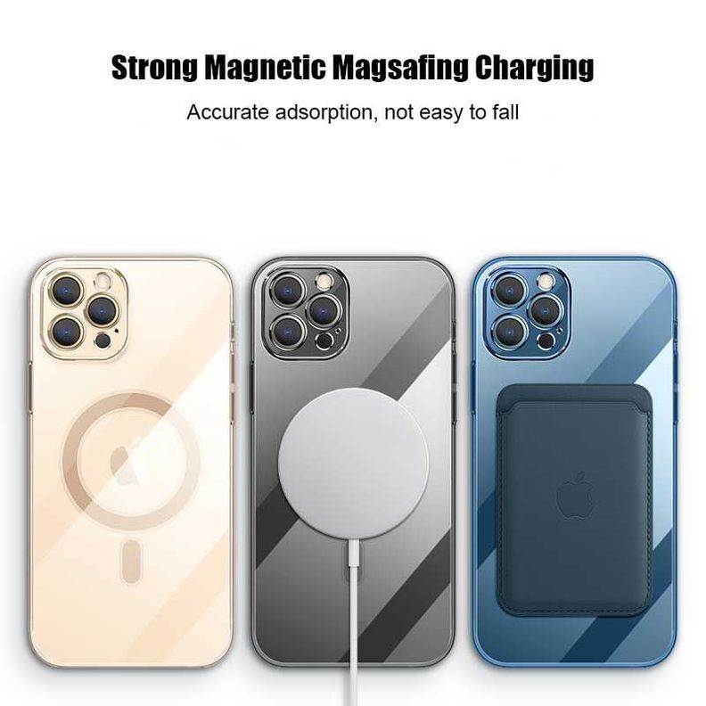 Carcasa Magsafe Para iPhone 11 Pro Max / Colores Metalizado-2