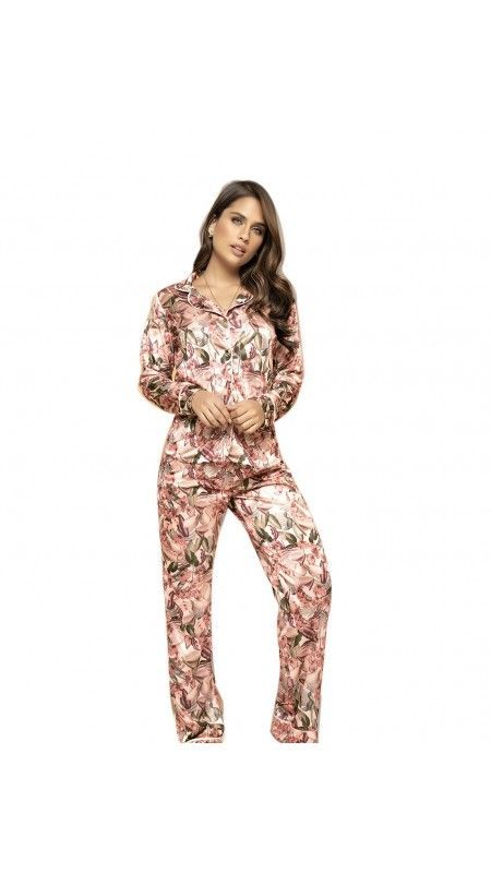 PIJAMA PANTALON LARGO ESTAMPADO 7847 (XL) -0