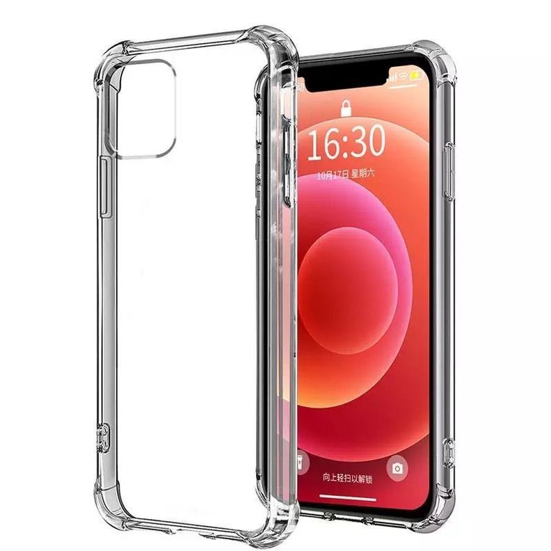 Carcasa Silicona Bordes Reforzados iPhone 11-0