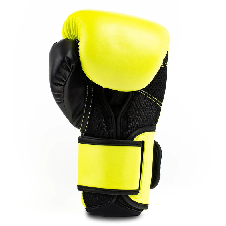 Guantes De Boxeo EVERLAST Powerlock 2 Tr Hook & Loop Amarillo-2
