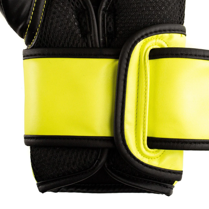 Guantes De Boxeo EVERLAST Powerlock 2 Tr Hook & Loop Amarillo-4