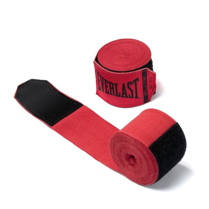 Vendas De Boxeo Everlast Rojo Elite -1