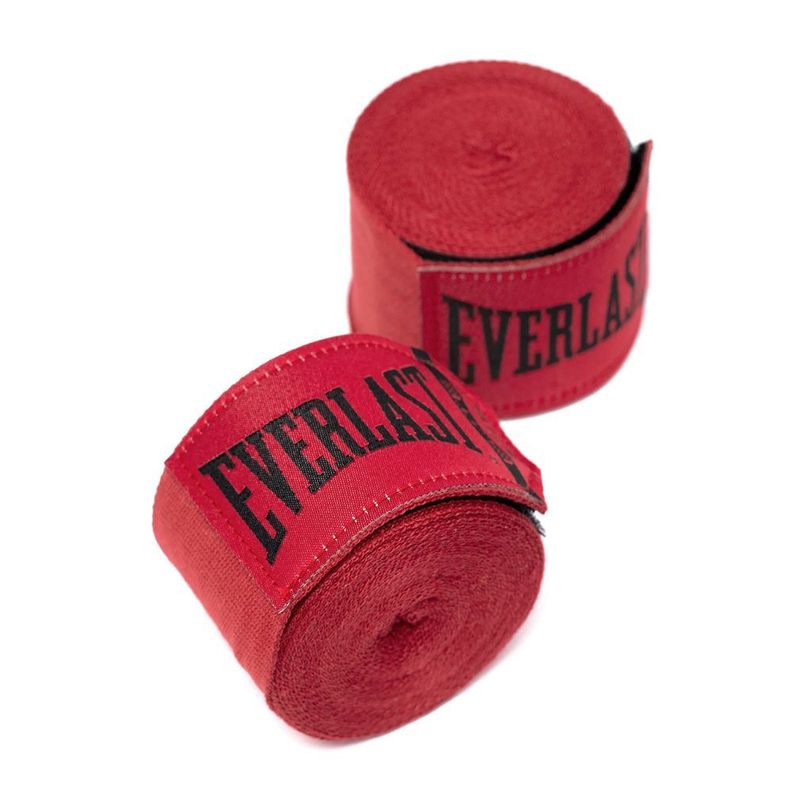 Vendas De Boxeo Everlast Rojo Elite -2