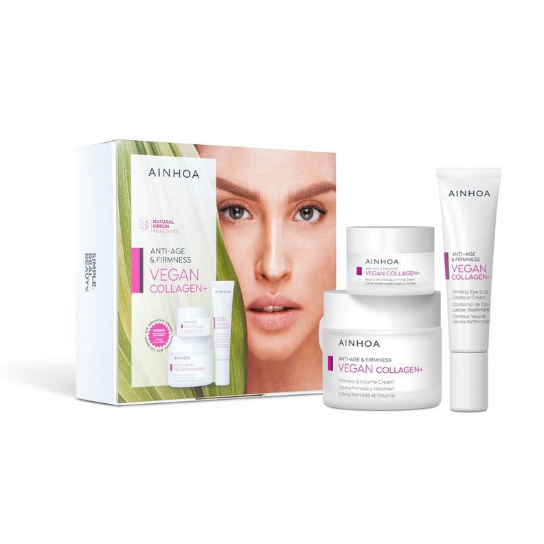 PACK COLÁGENO VEGANO Crema Firmeza + Contorno-1