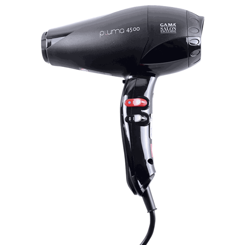 Gama Salon Exclusive Secador Pluma 4500 Oxy Active Negro