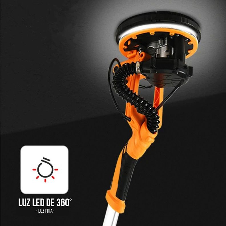 Lijadora De Pared Y Cielo 1380 Aspiración Luz Led-2