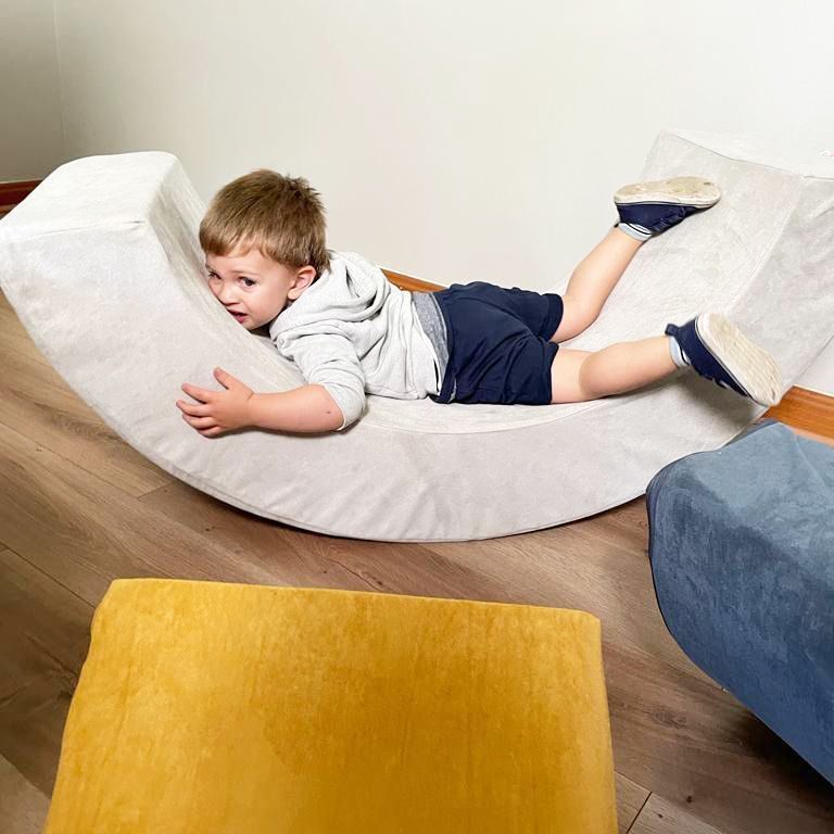 Sillón Balancín Arcoíris Arkid De Espuma Para Niños Sun-3