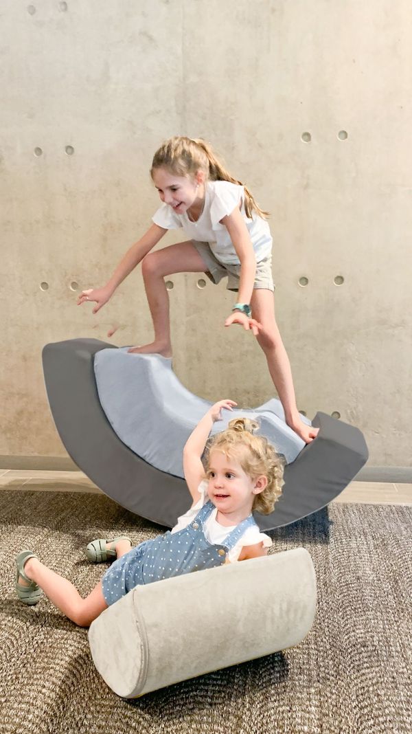 Sillón Balancín Arcoíris Arkid De Espuma Para Niños Petra-6