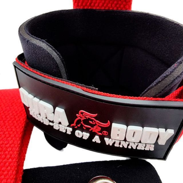 Muñequeras de Neopreno & Lifting Straps - Roja-1