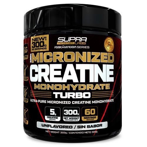 Creatina Turbo Micronizada Monohidratada  300 Grs-0