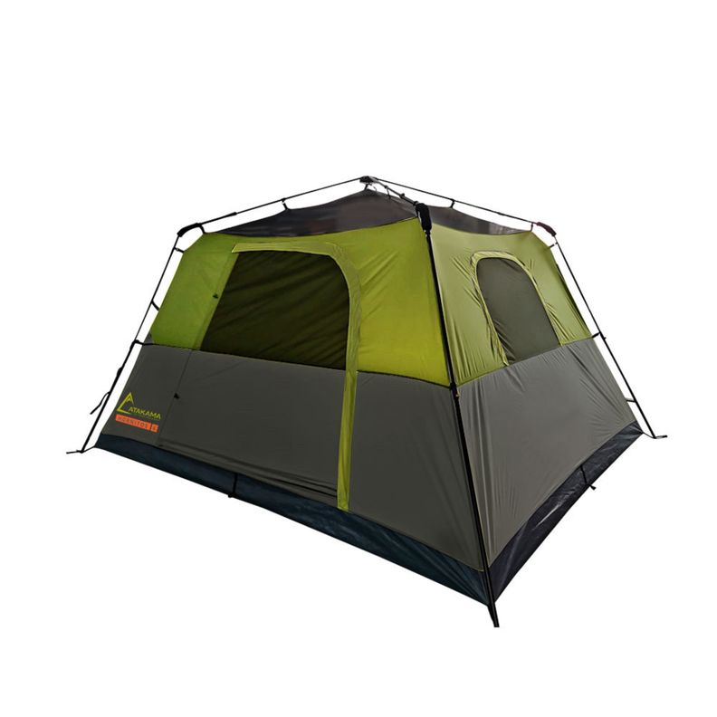 Carpa Instantanea Hornitos Verde/Gris 6P Atakama Outdoor-3