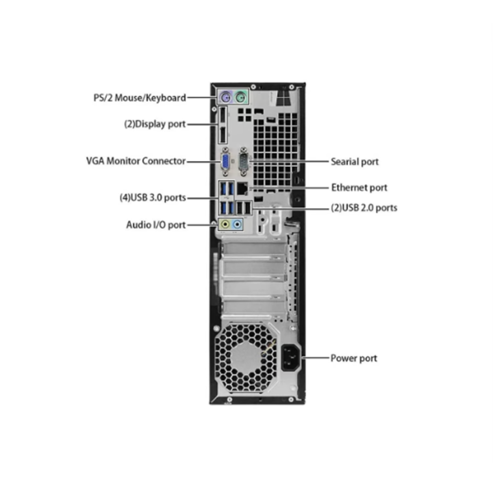 Desktop Hp Prodesk 600 G2 i5-6500 8GB 240 GB SSD Reacondicionado-3