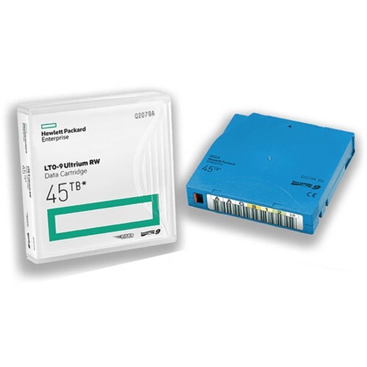 Cartucho de datos RW LTO Ultrium 9 de 45 TB de Hewlett Packard NUEVO-0