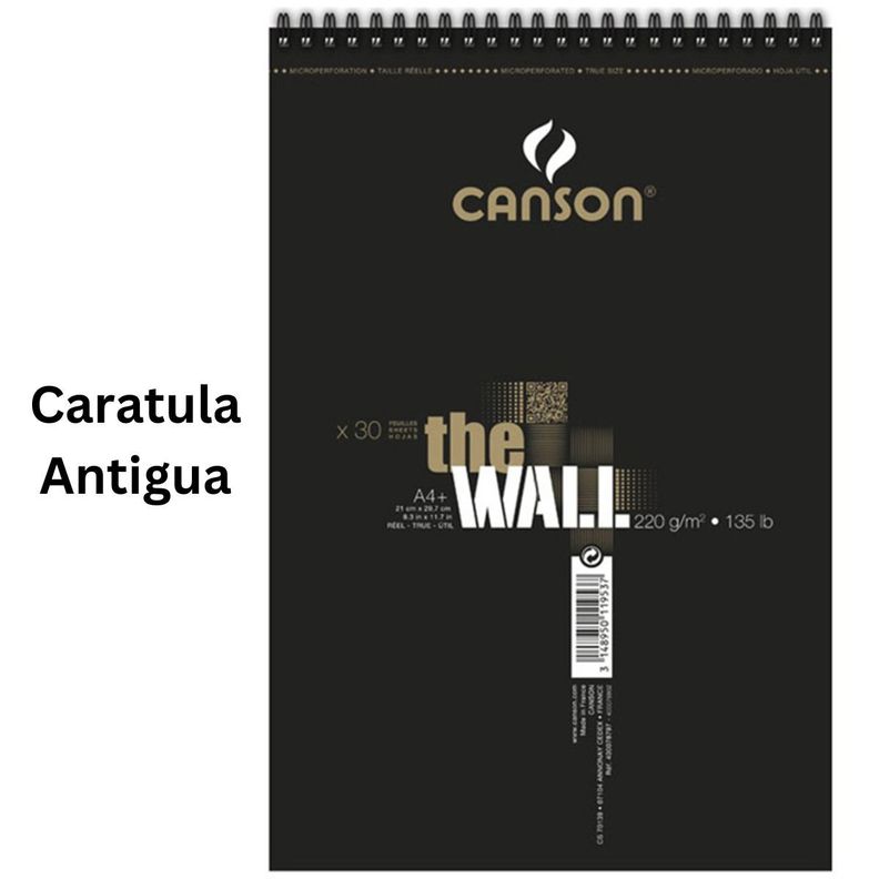 Block De Dibujo The Wall Canson A4-1