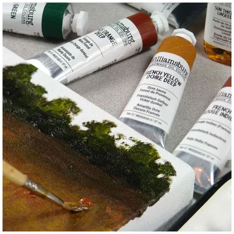 Óleo Williamsburg Set Pintura Básico II 6 Tubos x 37ml-3