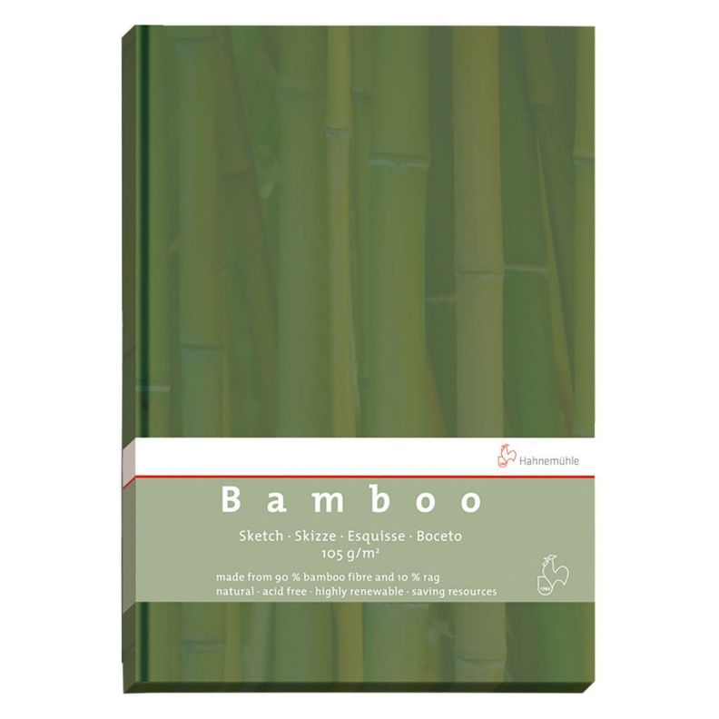 Libreta Técnica Mixta Hahnemuhle Bamboo 105gr 21X27,9cm-0