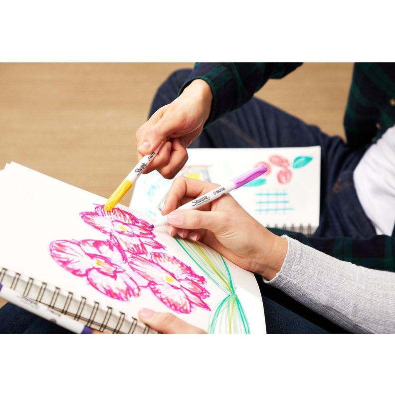 Destacadores Sharpie Note Set 24 Tonos Pasteles-2