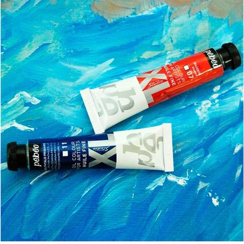 Óleo Pebeo XL Studio Set 30 Colores 20ml + Pincel-3