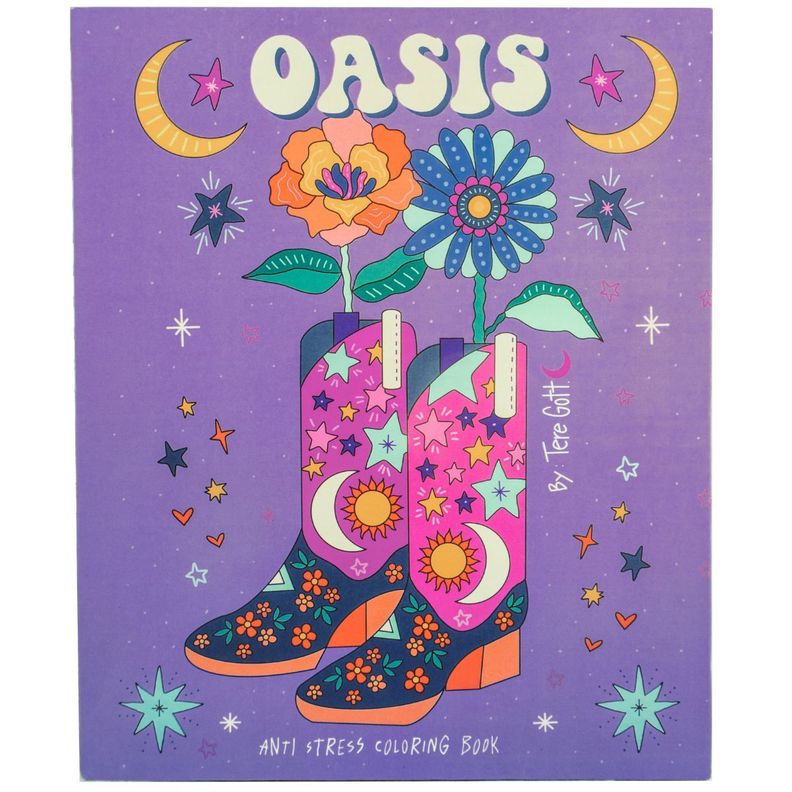 Libro para Colorear Oasis de Tere Gott-0