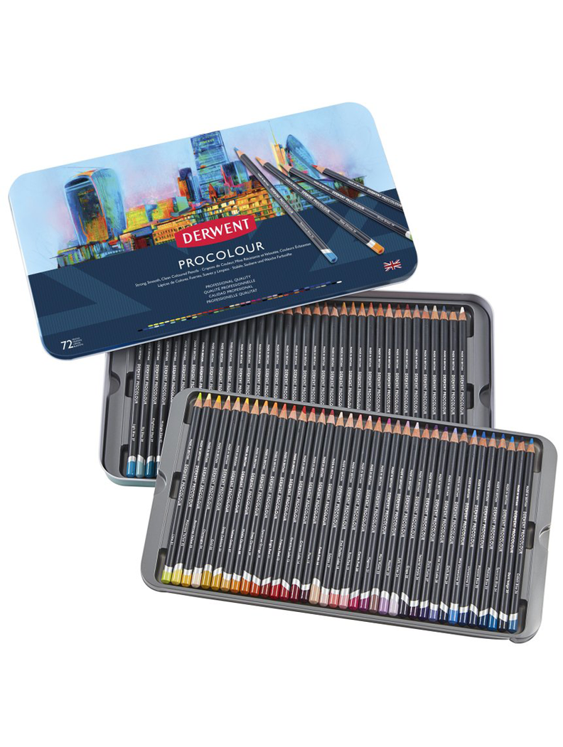 Lápices de Colores Procolour Derwent Set 72-0