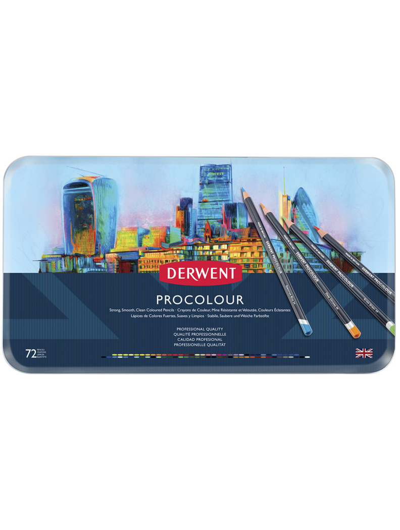 Lápices de Colores Procolour Derwent Set 72-1
